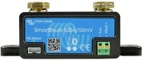 Victron Energy SmartShunt SHU050150050 Batterieüberwachung mit Bluetooth und VE.Direct in Schwarz - Bild 1