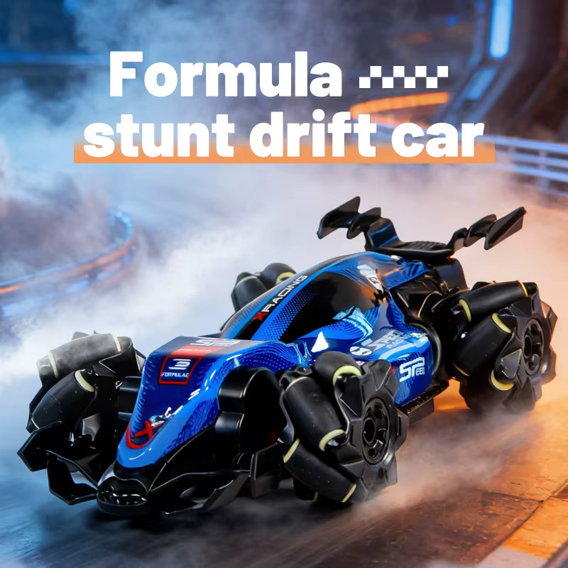 JIKEFUN Mini RC Auto Formel-Rennwagen, ferngesteuert, mit Licht - Bild 2