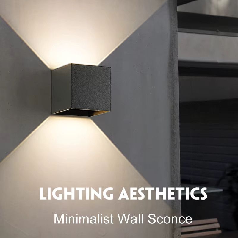 MANVIV LIGHTING LED-Wandleuchte mit integriertem LED für Innen und Außen, 7 W, verstellbar nach oben und unten - Bild 2