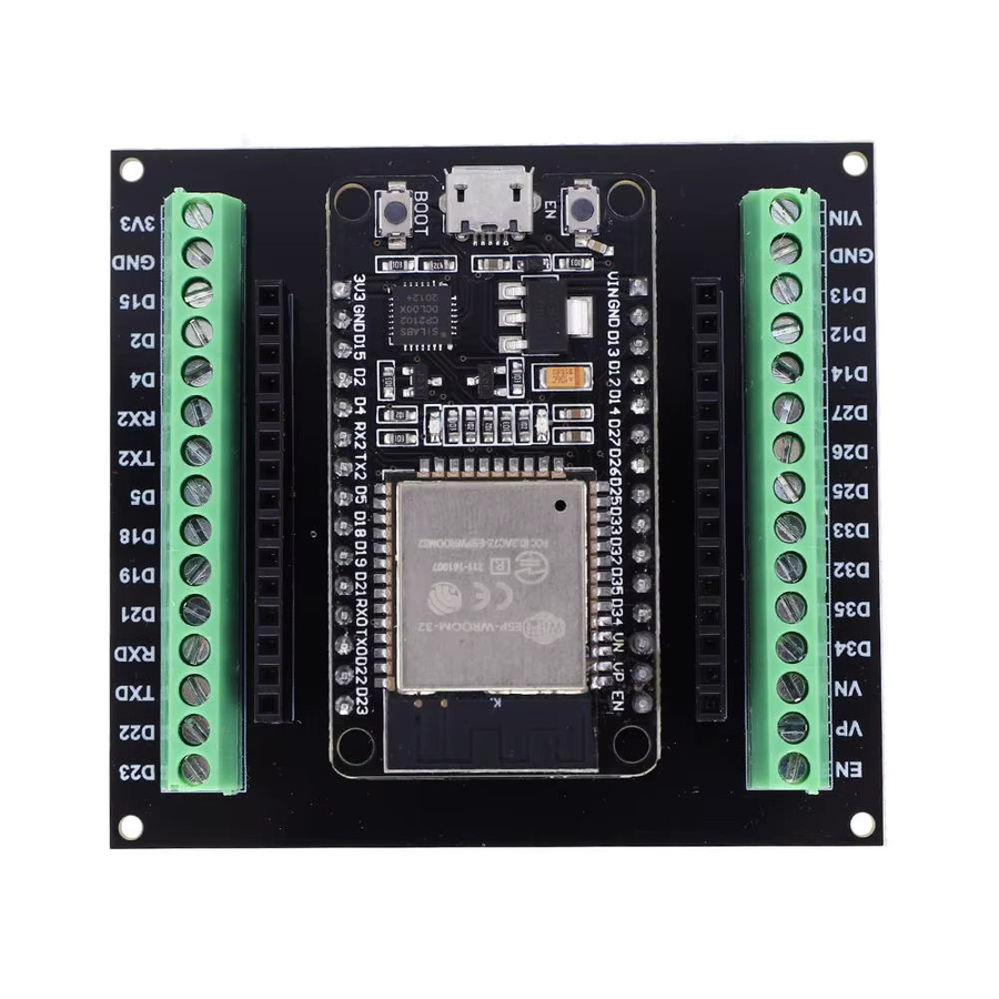 ESP-WROOM-32 ESP32-S Entwicklungsboard mit Bluetooth und WiFi, USB-C Anschluss, Schwarz - Bild 5