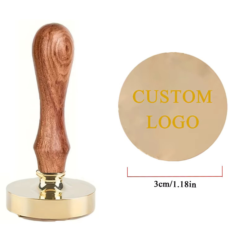 Personalisierter Eiswürfel-Stempel mit eigenem Logo und Design in Gold für Cocktails, Whiskey und Mojito - Bild 4