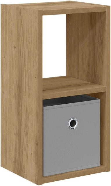 vidaXL Nachttisch Artisan-Eiche in Braun aus Holzwerkstoff, B/T/H: 25,5 x 22 x 49,5 cm - Bild 1