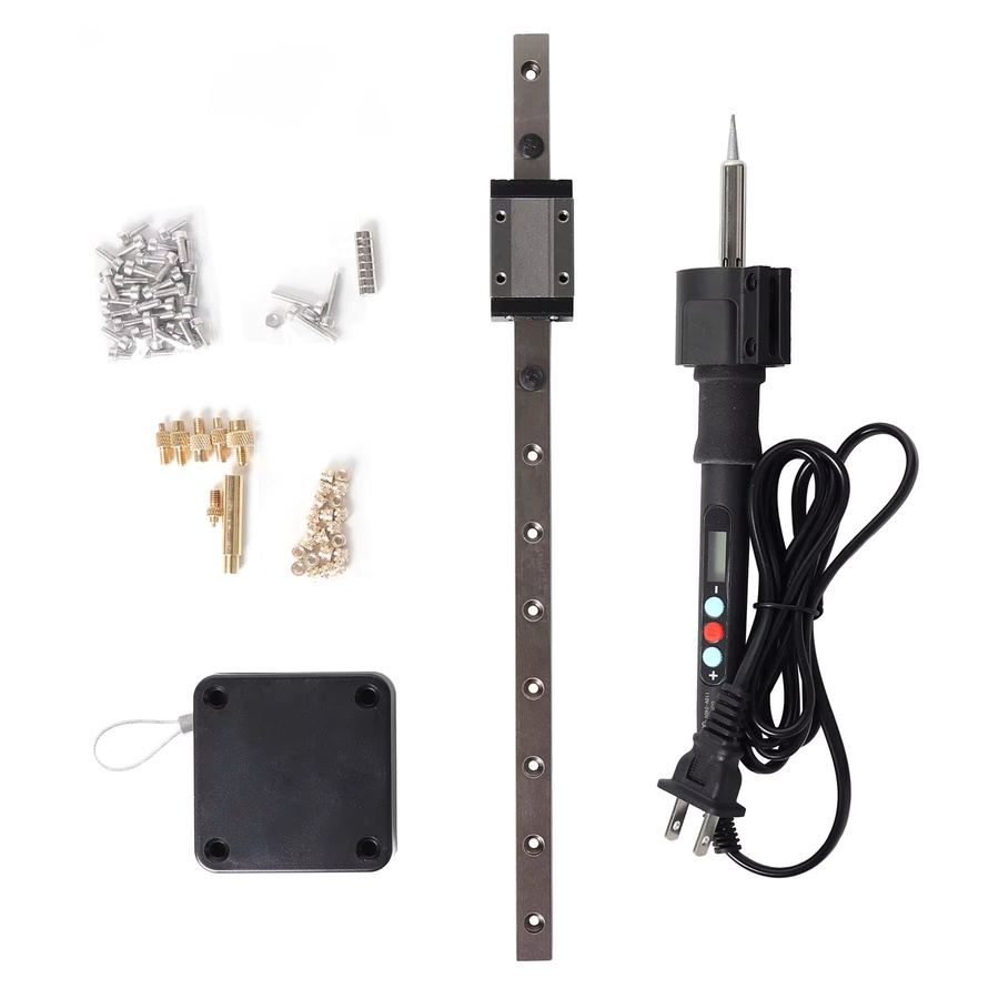 Blurolls Stealth Press Heat Kit Einsatz Presswerkzeug für 3D-gedruckte Teile mit M2-M8 Gewinde-Wärmeeinsatz-Mutter - Bild 1
