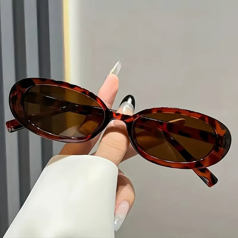 BMAD Sonnenbrille, Damen, oval, Vollrand, Leopardenmuster, braun, multicolor, Kunststoff - Bild 2