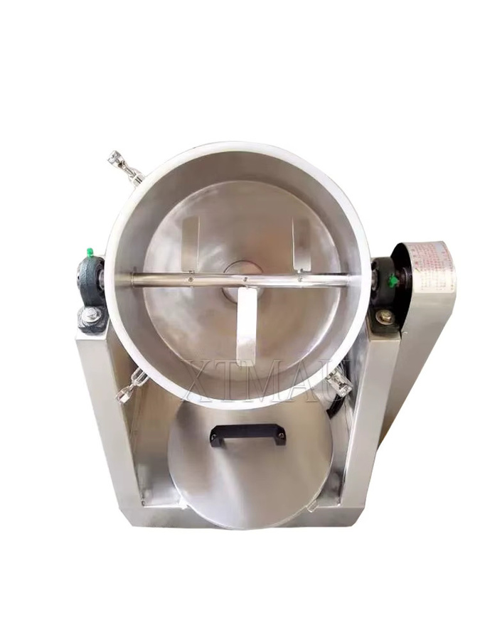 XTMAU Gourmet Pulver Mixer YG-5KG aus Edelstahl mit Keramik und Glas in Silber - Bild 3
