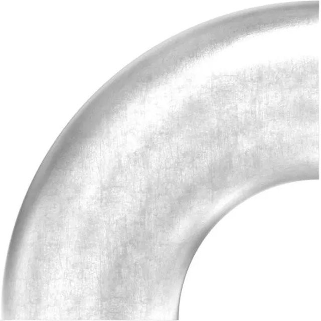 FeNau Schweißbogen Edelstahl V2A 90 Grad, Farbe: Silber, Durchmesser: 35,0 mm, Wandstärke: 2,0 mm, ungeschliffen - Bild 1