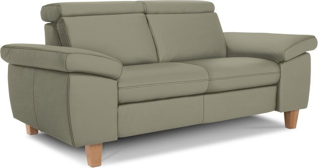 vito Sofa TONGA 2,5 Sitzer Modern in Grün mit Stoffbezug und Eichengestell B: 190 cm, H: 81 cm, T: 98 cm - Bild 1