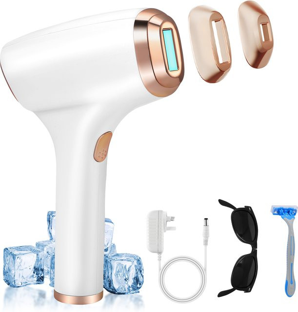 Jugacool IPL-Haarentfernung, Unisex, Körper und Gesicht, White - Bild 1