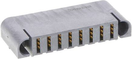 Molex Einbau-Buchsenleiste Standard in Grau - Bild 1