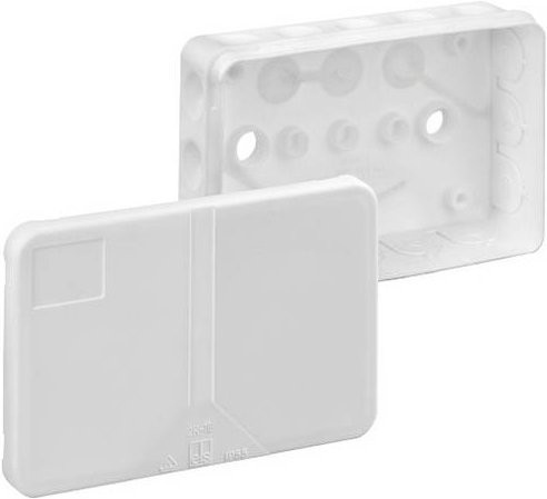 Spelsberg Verbindungsdose Weiß IP55 B/H/T: 13,0 x 8,5 x 3,7 cm - Bild 1