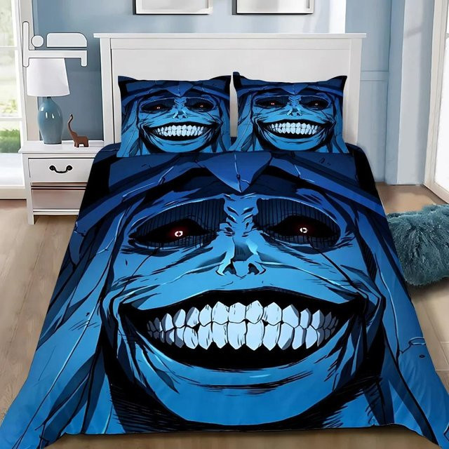 Bettwäscheset Solo Leveling von Lodestar mit Bettbezug und Kissenbezug in Blau, Breite: 140 cm, Höhe: 210 cm - Bild 1