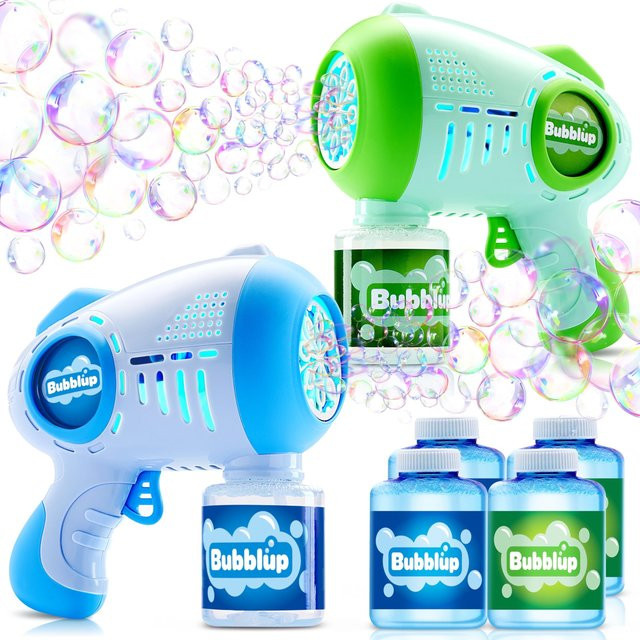 Discover Intime Leuchtende Seifenblasenpistolen, 2er-Pack, ab 3 Jahren - Bild 1