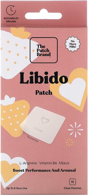 The Patch Brand Libido-Pflaster, Transparent, 15 Stück - Bild 1