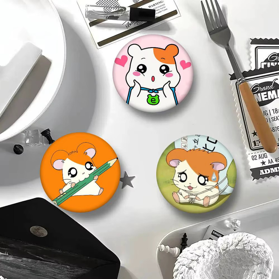 Hamtaro Brosche, Anstecknadel, Runde Abzeichen - Bild 3