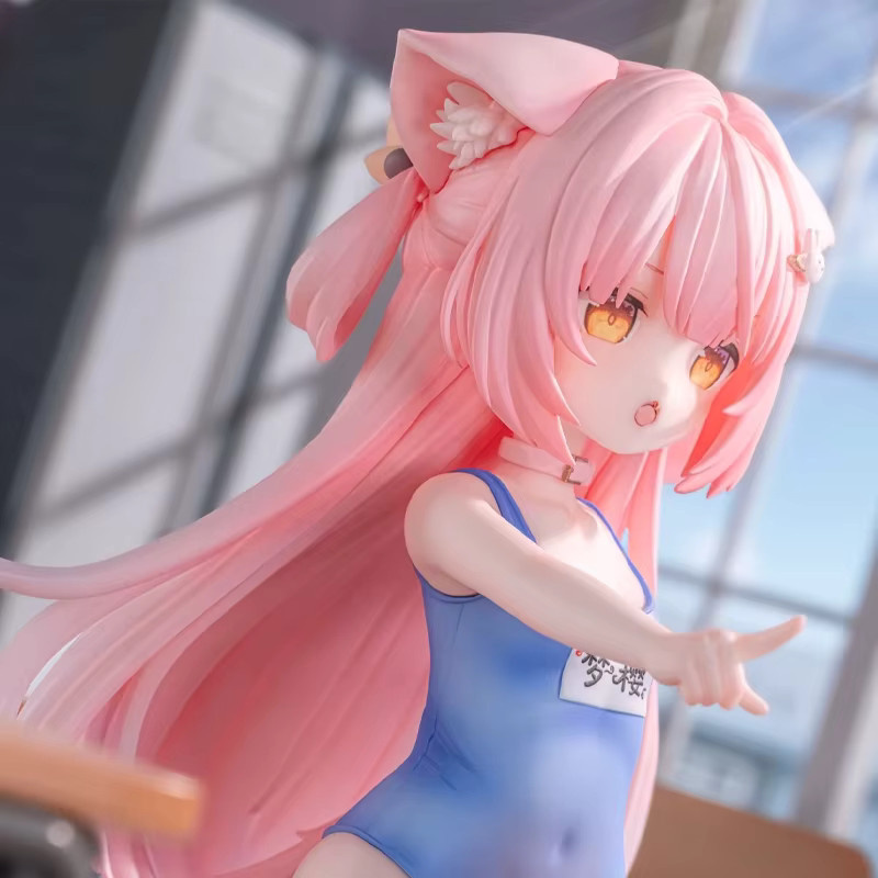Apaffa Mengying Anime-Mädchen Dream Sakura Actionfigur, mit Wechselkleidung - Bild 3
