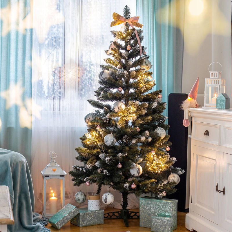 KADAX Künstlicher Weihnachtsbaum Diamond Pine Kiefer in Silber, Höhe: 180 cm - Bild 9