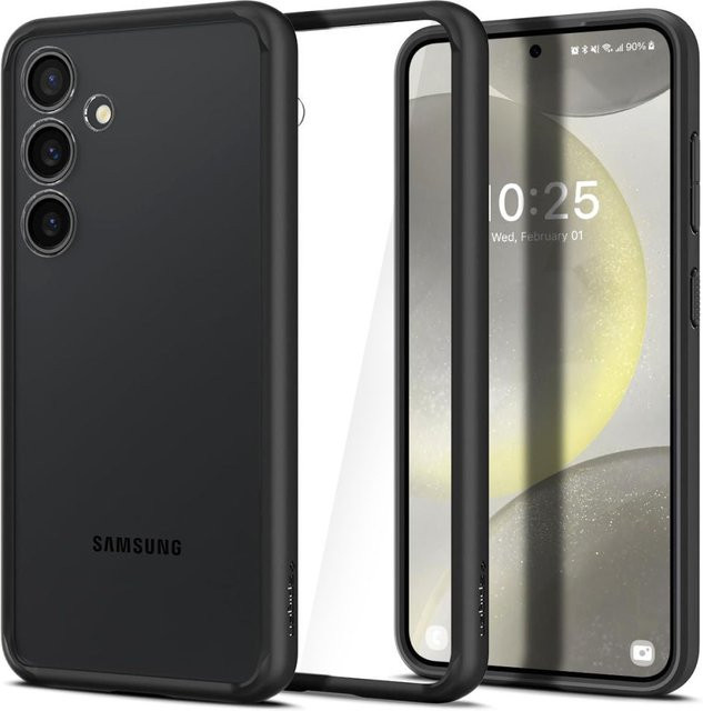 Spigen Ultra Hybrid Schutzhülle für Samsung Galaxy S24 S921 in Mattschwarz - Bild 1