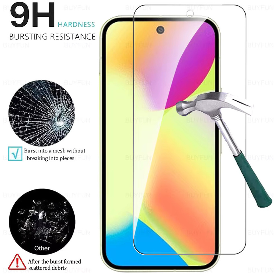 2 Stück Displayschutzfolie aus gehärtetem Glas für Google Pixel 10 5G, Pixel 10 Pro XL, Pixel 9 Pro XL, Pixel 9 Pro, Pixel 9 und Pixel 9a, transparent - Bild 4