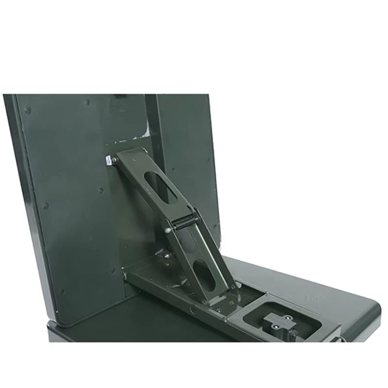 ZJMZYM Multifunktionaler Klappstuhl als tragbarer Hocker für Outdoor, Angeln und Picknick in Armee Grün - Bild 4