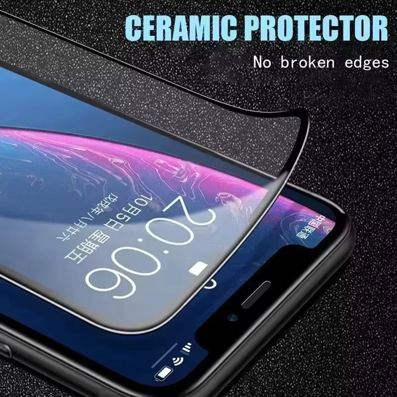 Bolomboy Matte Keramik-Displayschutzfolie für iPhone Modelle, Transparent, 3-5 Stück - Bild 5