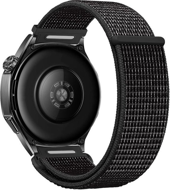PINSENDA Uhrenarmband Nylon, Schnellverschluss, Schwarz, Unisex - Bild 1