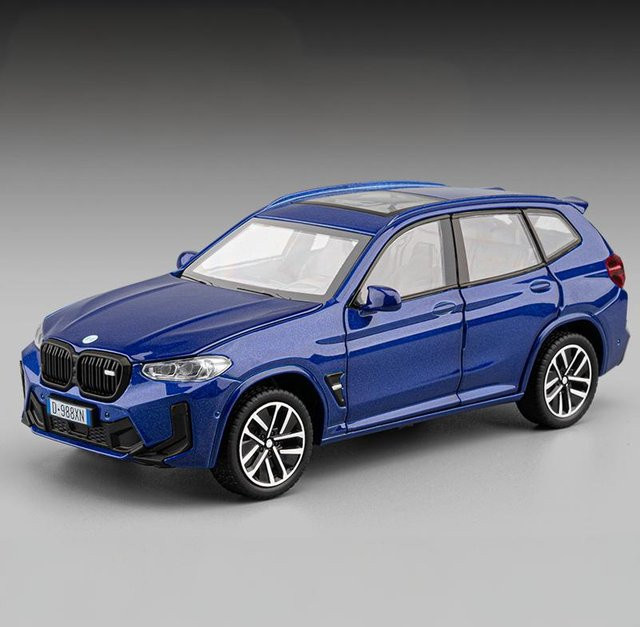 Linyi toy car Bmw X3M X3, Modellauto, 1:32, Metall, mit Licht und Geräusch, ab 14 Jahren - Bild 1