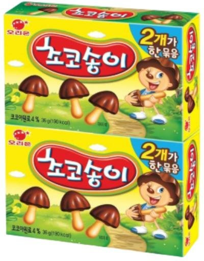 Orion Choco Boy & Choco Boy Erdbeere Schokoriegel 2 x 36 g - Bild 1