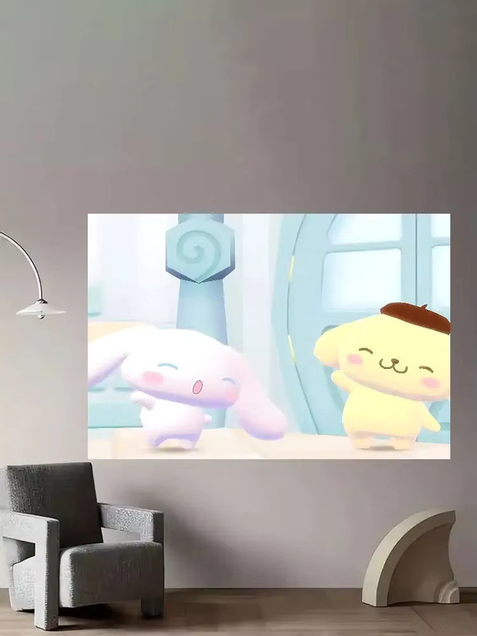 Mesuca Fotohintergrund Papierposter mit Zimt-Design in Mehrfarbig für Geburtstage und Partys - Bild 3