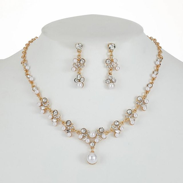 Lucky Star Jewelry Schmuck-Set, Legierung, Zirkonia, goldgelb, Damen - Bild 1
