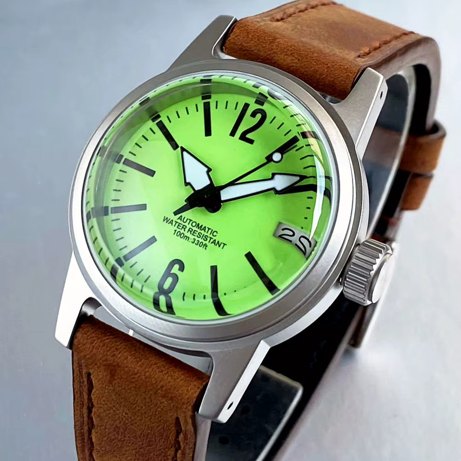 Tandorio Armbanduhr, Automatik, Edelstahl, Saphirglas, 36 mm, Herren - Bild 3