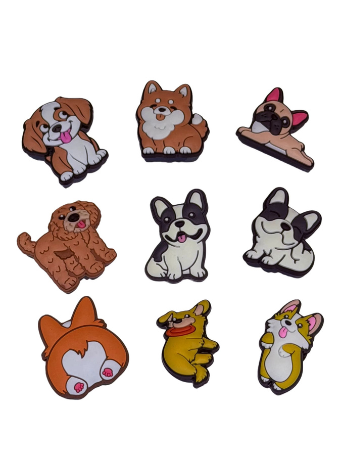 Happye&TiTi Hunde Schuhanhänger, PVC, Unisex - Bild 5