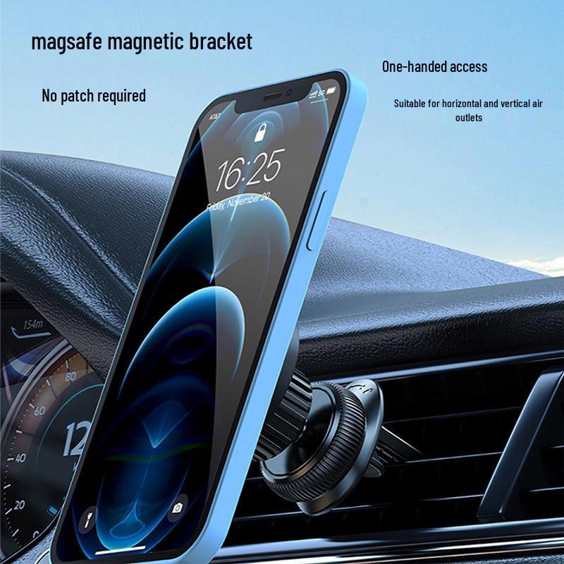 GadgetGrip Magnetische Handyhalterung für Lüftungsschlitze mit MagSafe-Kompatibilität in Schwarz - Bild 4