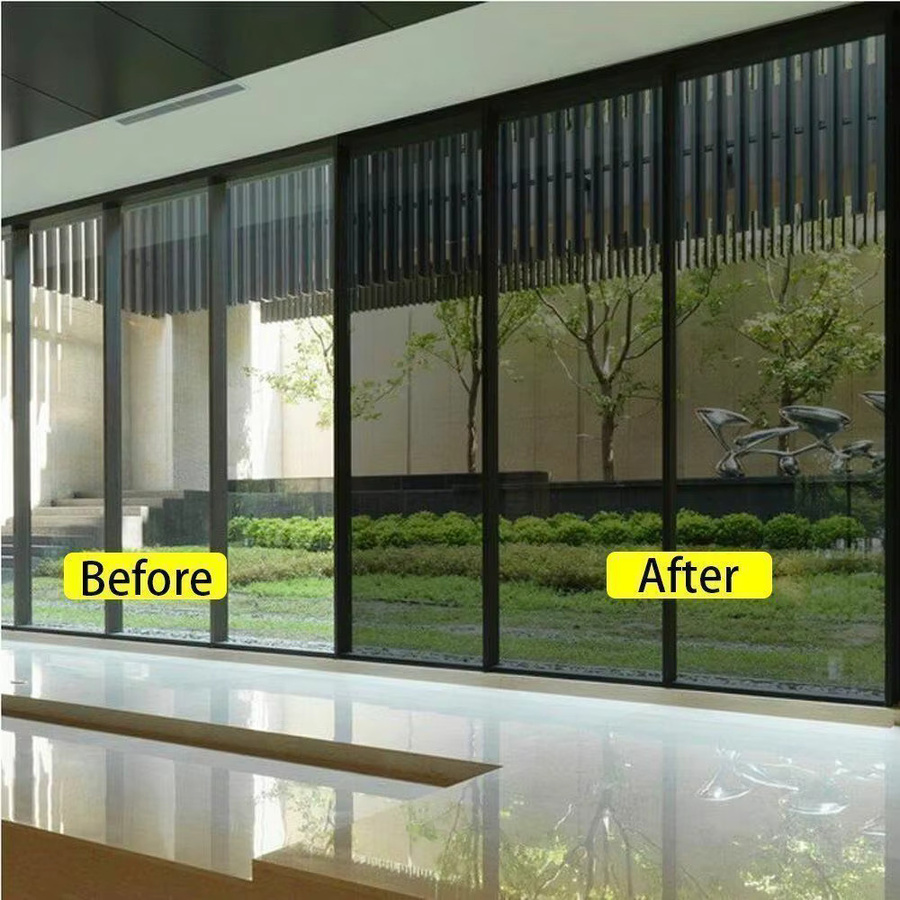 Findohope Smart Privacy Film Einwegspiegel mit UV-Block und IR-Unterdrückung für Home Office und Wohnzimmer, Maße: Breite: 30,48 cm, Höhe: 99,06 cm - Bild 5