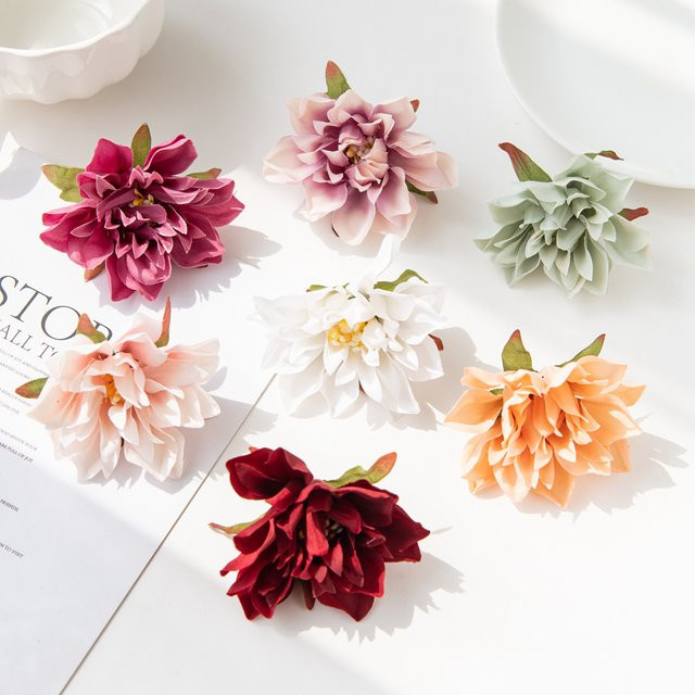 ZQCY Künstliche Rosen und Staubblatt Blumen in Multicolour für Wanddekoration, Hochzeit und Garten - Bild 1