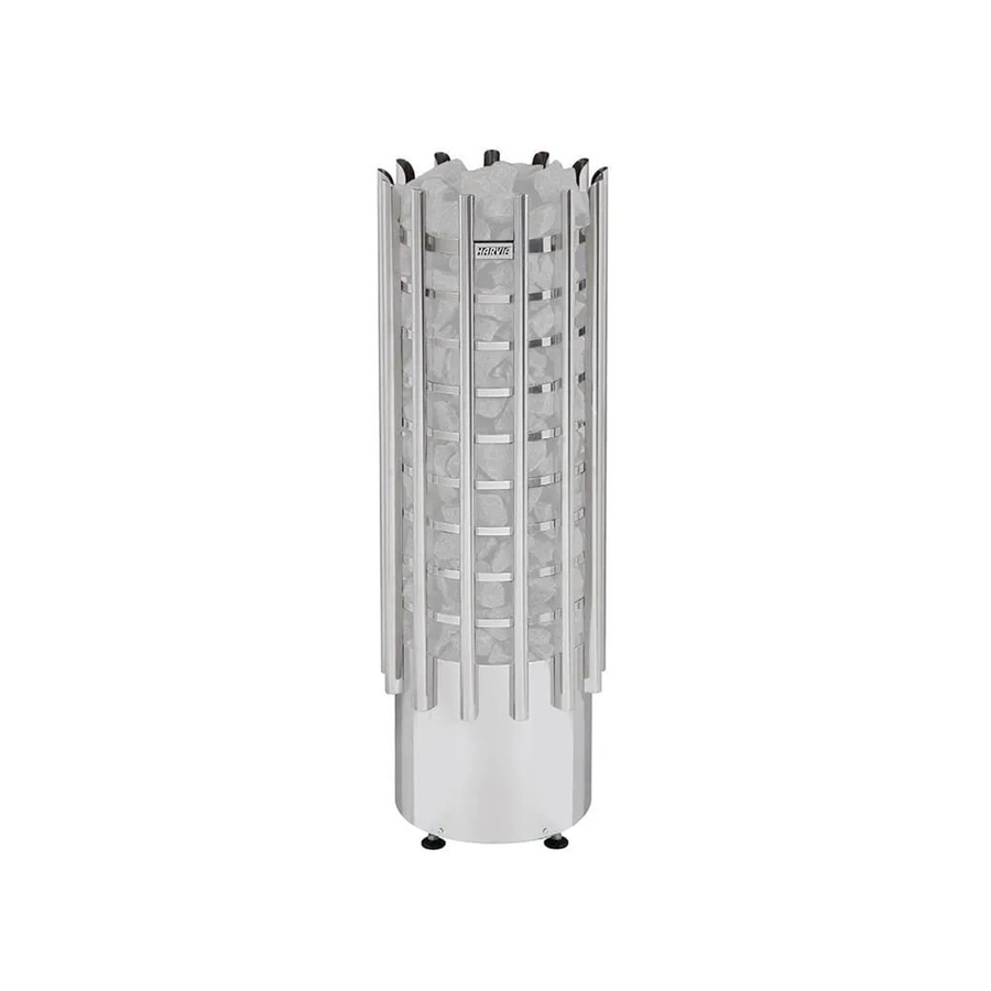Harvia Glow TRT70E Elektrischer Saunaofen in Silber mit 6,8 kW für externe Steuerung - Bild 2