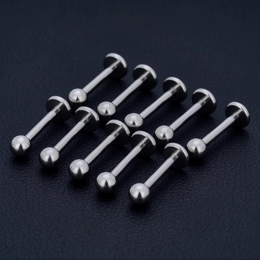 Labret Nasenstecker Titan, Silber, Unisex - Bild 2