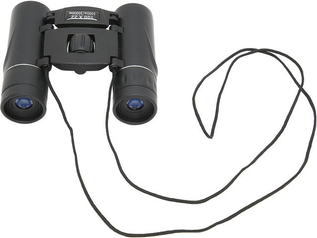 Wosawe Outdoor Sports Faltbares Smartphone-Fernglas Teleskop für iPhone in Schwarz - Bild 1