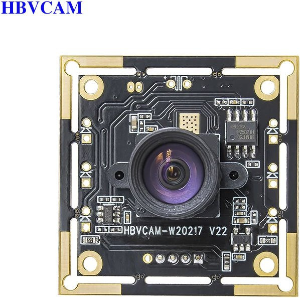 HBVCAM USB-Kameramodul OV9732 100 Grad W20217 V22 in Schwarz mit optimierter Firmware für Autodarts - Bild 1