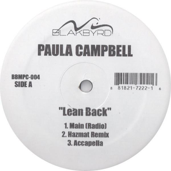Paula Campbell - Lean Back / You Make Me, 12-Zoll Vinyl LP von Blakbyrd, Hip-Hop & R&B, Grau - Bild 1