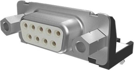 Amphenol DE09S564TLF Steckverbinder in Silber - Bild 1