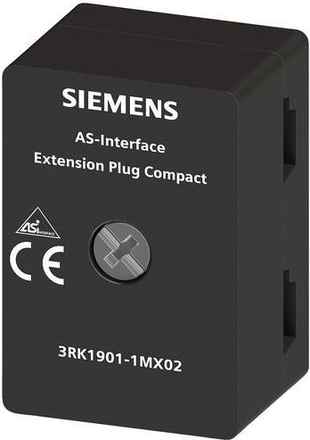 Siemens 3RK1901-1MX02 SPS-Erweiterungsmodul in Schwarz - Bild 1