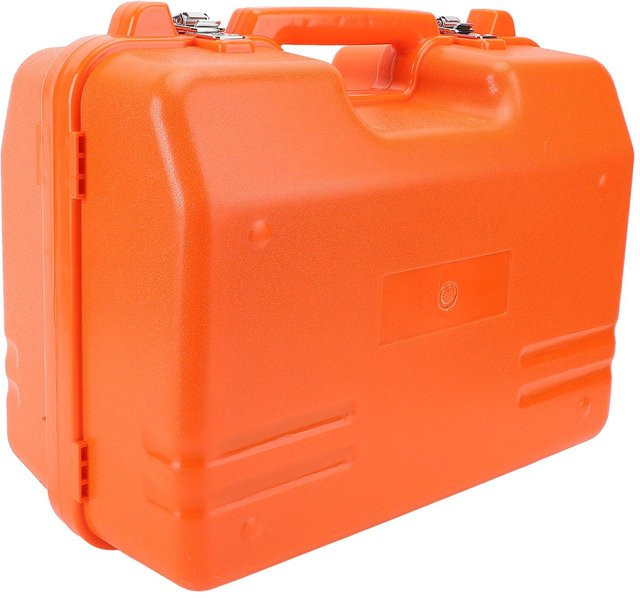 Aimo Tragekoffer für Prism Totalstation in Orange mit Doppelverschlussdesign für Vermessungsinstrumente im Außenbereich - Bild 1