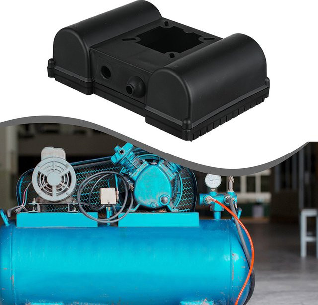 DAZZLEEX Elektrische Luftkompressor Kondensator-Box und Anschlussdose für einphasige Motoren - Bild 1