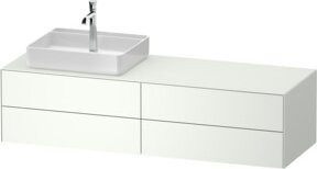 Duravit Waschtischunterschrank White Tulip in White, Breite: 160 cm, Tiefe: 55 cm, Höhe: 40,8 cm - Bild 1
