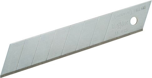 Stanley FatMax Abbrechklingen aus gehärtetem Stahl, 18 mm, 5 Stück, silberfarben - Bild 1
