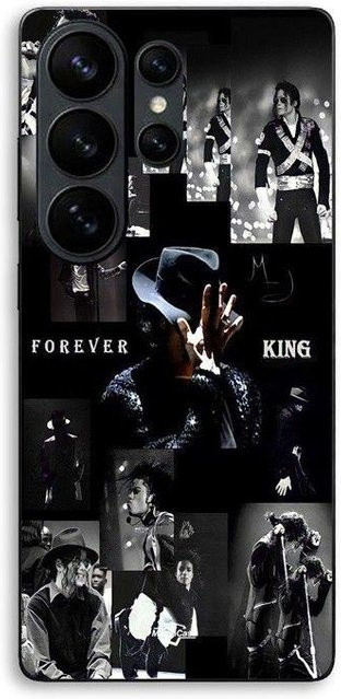 Samsung Galaxy S26 Ultra Hülle Michael Jackson Forever King Maniacase Schwarz - Bild 1
