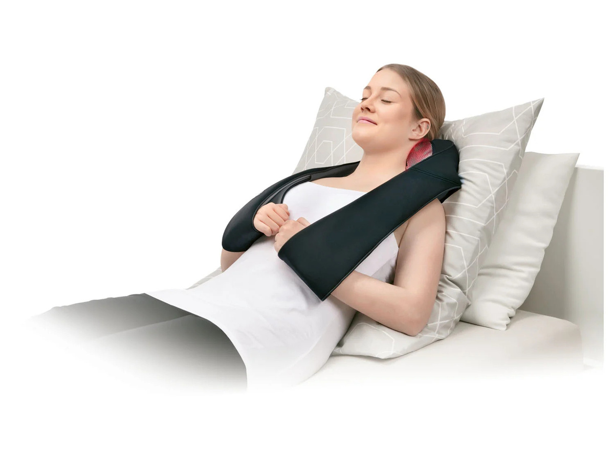 SILVERCREST Personal Care Shiatsu Nackenmassagegerät SOSMN 2 D2 in Schwarz - Bild 2