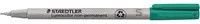 STAEDTLER Lumocolor 311 non-permanent Folienstift mit feiner Spitze in Grün und Grau - Bild 1