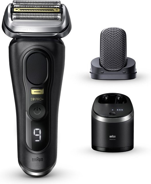 Braun Series 9 Trocken-Nass Rasierer, Unisex, Schwarz-Grau - Bild 1