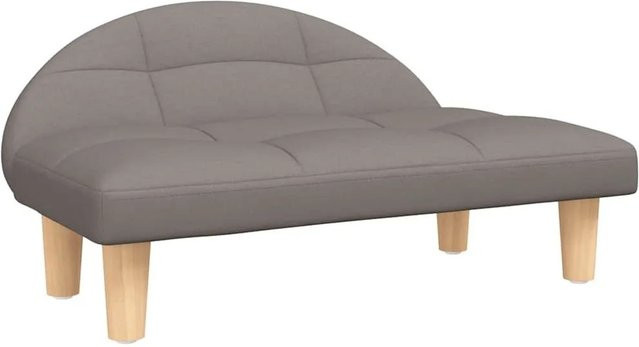 vidaXL Hundebett in Taupe mit Stoffbezug, B/T/H: 70 x 52 x 30 cm - Bild 1
